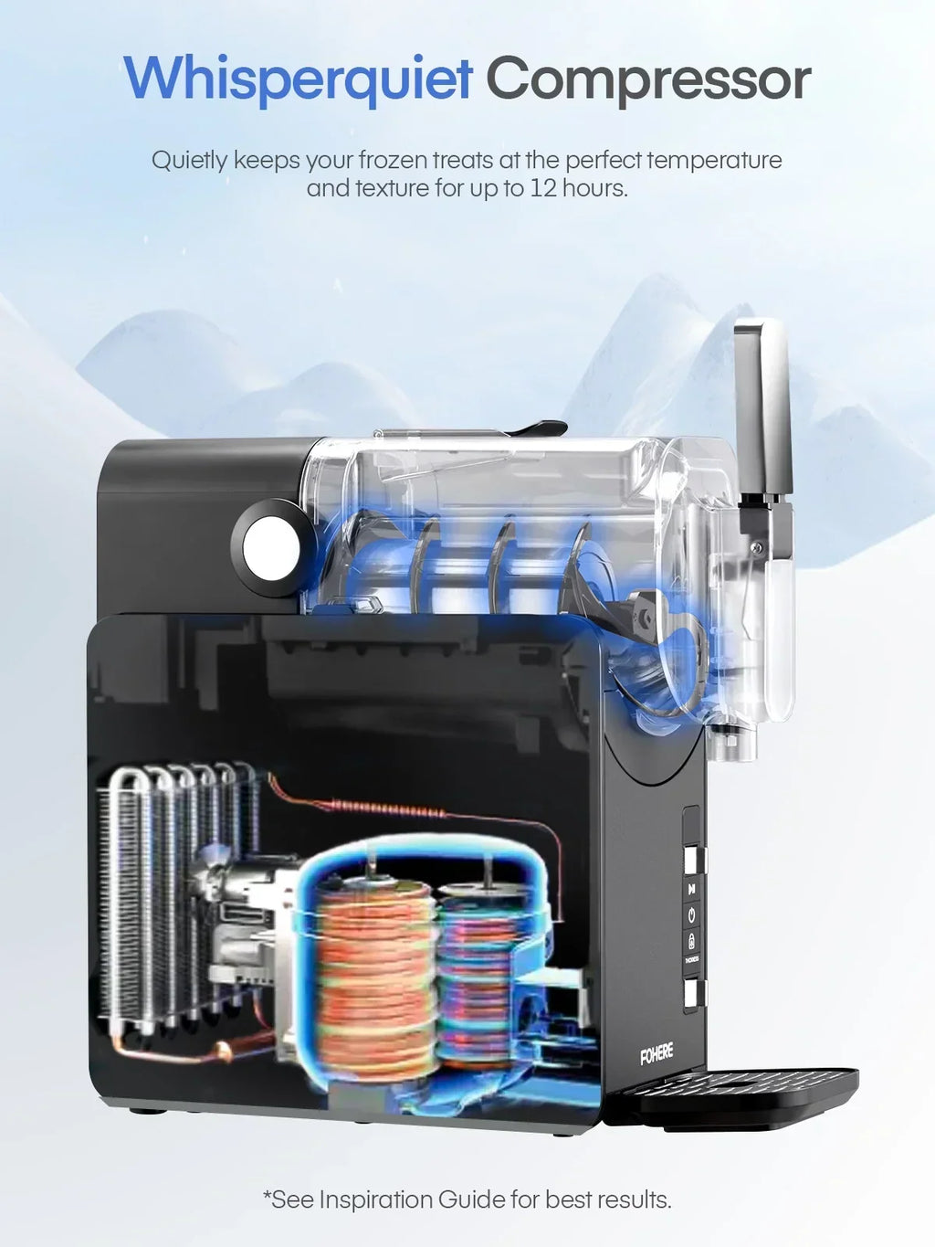 2026 New5-in-1 Slushie Machine, No Ice Needed, 15 Min Slushy Machine for Home with Self-Cleaning, Professional Frozen Drink Maker, 5 Preset Programs, Frozen Margaritas, Frapp"s, Milkshakes, and More, FOHERE