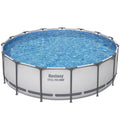 2026 NewBestway: Steel Pro MAX 15' X 48" Above Ground Pool Set - 4231 Gallon, Outdoor Family Pool, Corrosion & Puncture Resistant, Includes Filter, Pump, Ladder & Cover