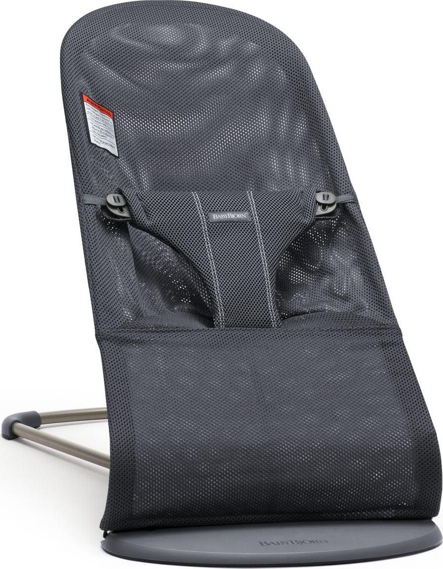 2026 NewBabyBjorn Bouncer Bliss - Anthracite. Mesh