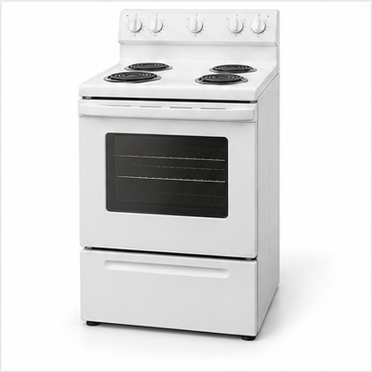 24"WIDE, ELECTRIC. STOVE.(AVANTI)
