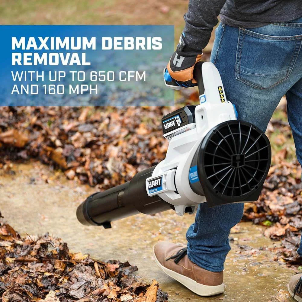 2026 New40-Volt Cordless SUPERCHARGE Brushless 650 CFM Blower (1) 5.0 Ah Lithium Ion Battery