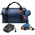 2026 New Bosch GDX18V-1600B12 18V Freak Lithium-Ion 1/4 in. and 1/2 in. Cordless Two-In-One Bit/Socket Impact Driver Kit (2 Ah)