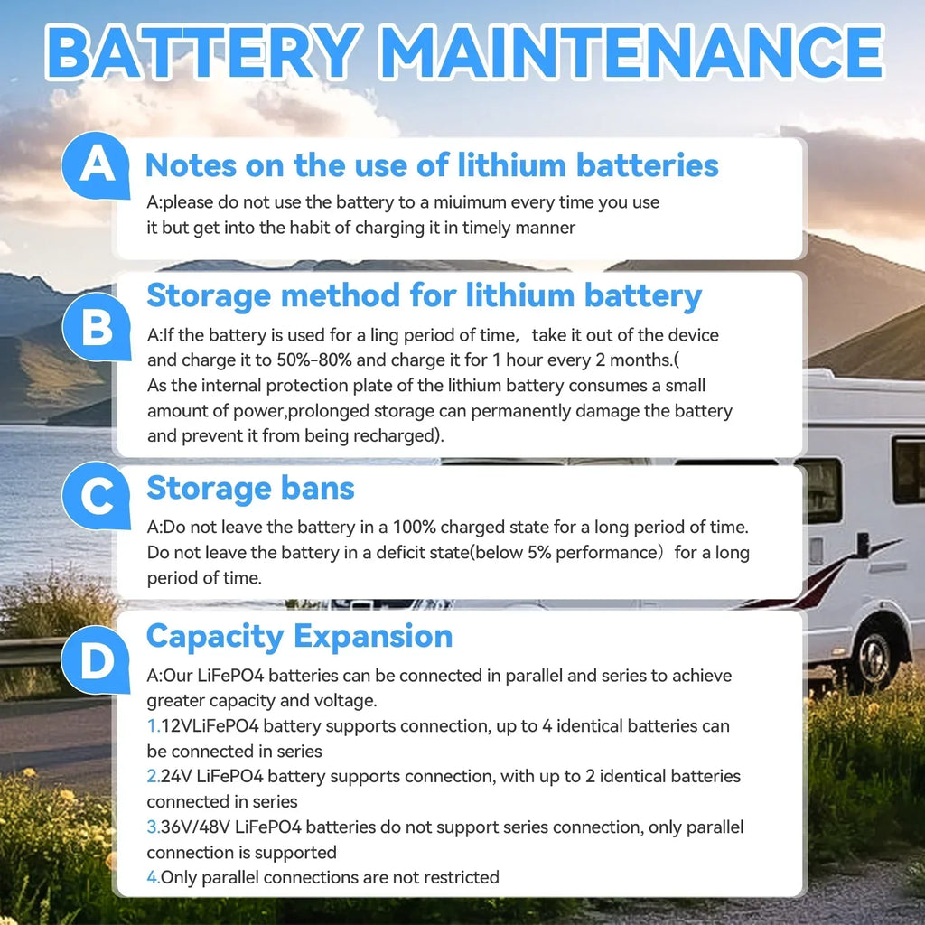 2026 New12V 400Ah LiFePO4 Lithium Battery,5120Wh,3200W Max,15000+ Deep Cycles Group 8D Battery,for RV Solar Fishing Trolling Motor Marine,Built in 200A BMS