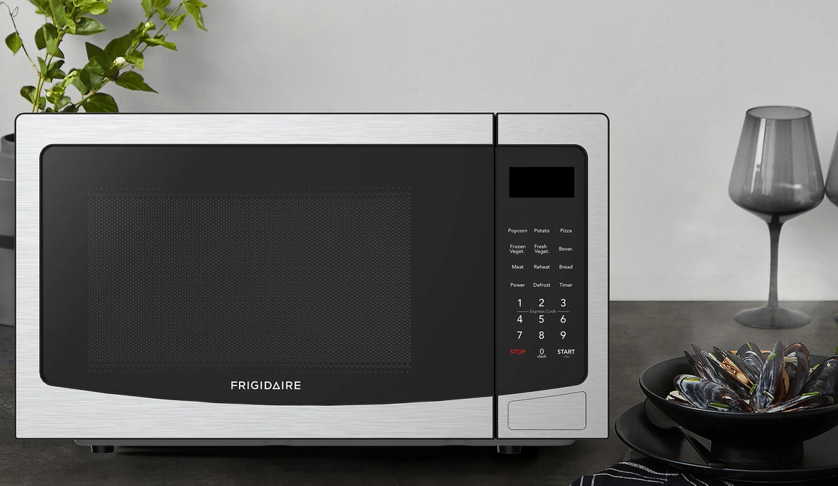 2026 NewFrigidaire, 1.1 Cu. Ft. Countertop Microwave Oven, EMW1134, Stainless Steel