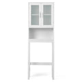2026 NewYardi Yard Over the Toilet Bathroom Storage Cabinet with Adjustable Shelf, Bathroom Organizers and Storage