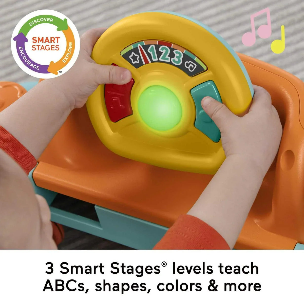 2026 NewFisher-Price 2-in-1 Sweet Ride Jumperoo Activity Center & Learning Toy for Infant and Toddler