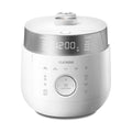 2026 NewCuckoo 10 Cup Dry Induction Heating Twin Pressure Rice Cooker with Micom Logic Tech, Nonstick Pot, Warmer, 25 Menu Modes and Voice Guide in White (CRP-LHTR1009FW)