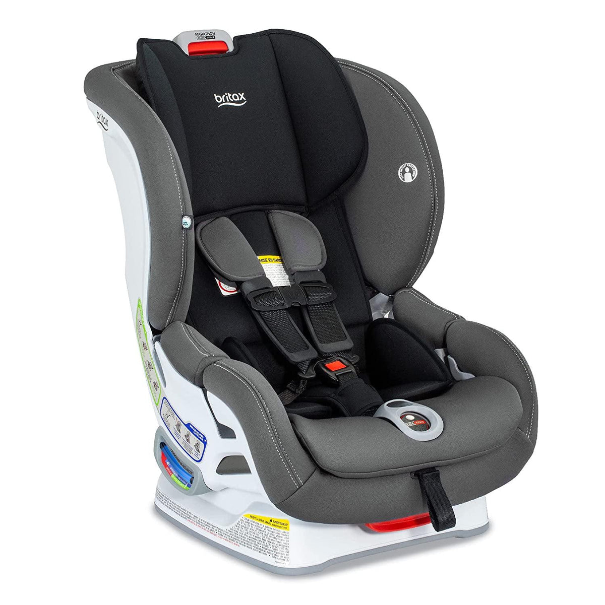 2026 NewBritax Marathon Clicktight Convertible Car Seat. Mod Black SafeWash