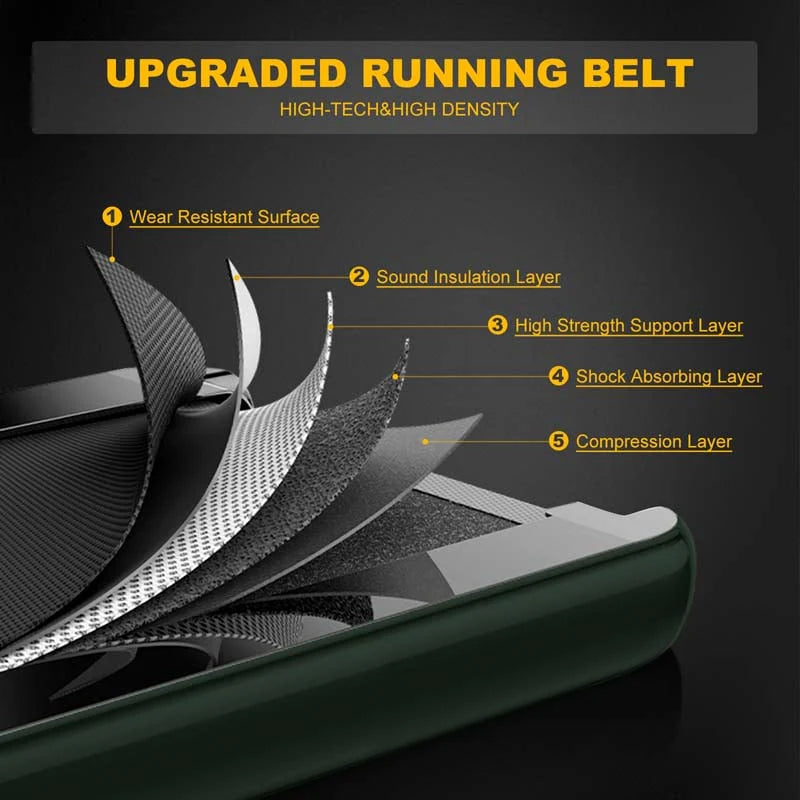 2 in 1 Folding Treadmill, 2.25HP Under Desk Electric Treadmill, Portable Walking Running Machine with Dual Display & Smart App Control