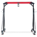 2026 New2025 1-ton gantry crane, adjustable, 2200 lbs lifting capacity, height adjustable 96.5"-143.7", portable hoist for factory, construction site, warehouse, auto repair shop
