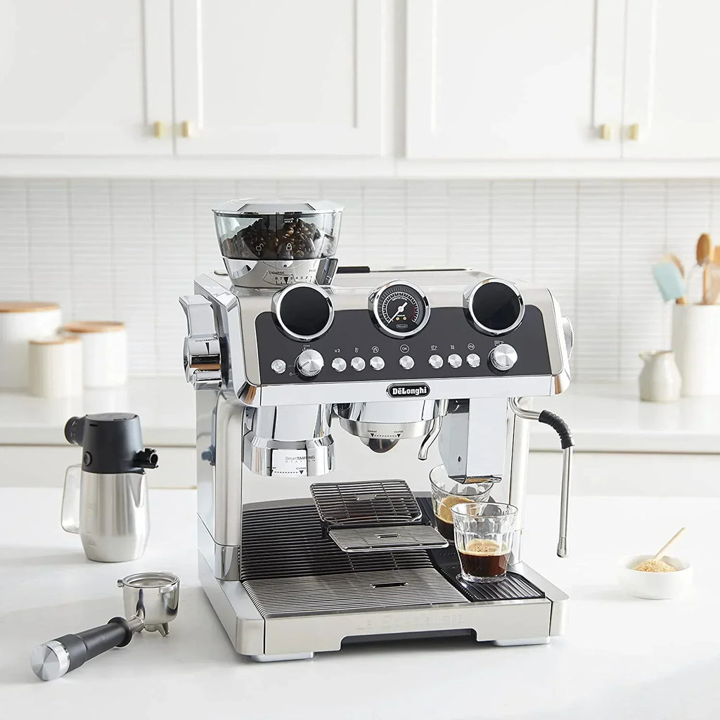 2026 NewDe'Longhi EC9665M La Specialista Maestro Espresso Machine, Stainless Steel, Silver,Black