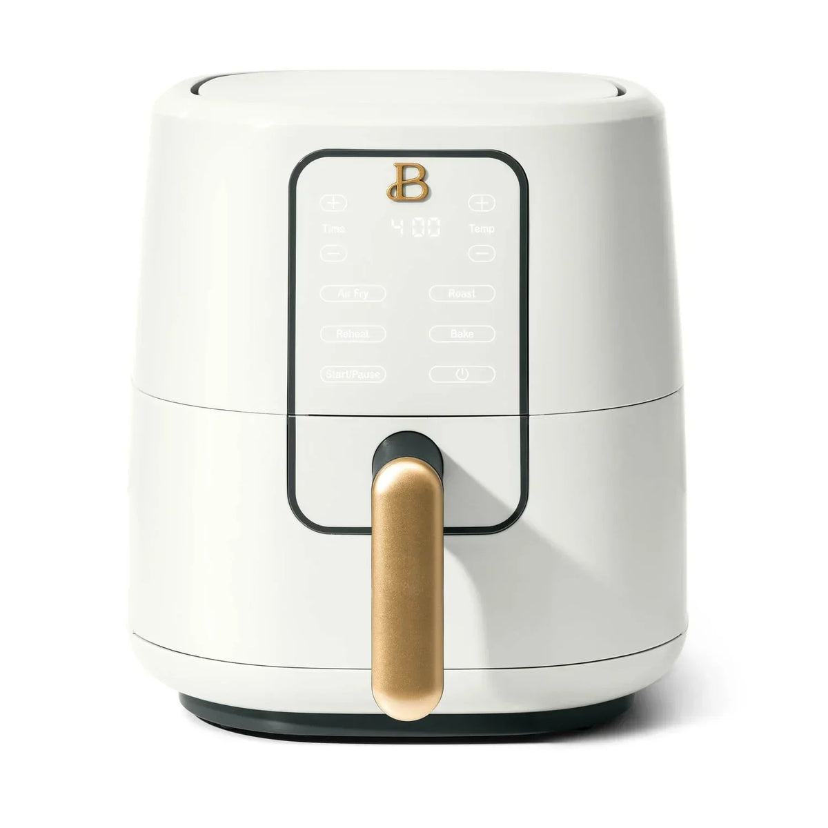 2026 NewBeautiful 3 Qt Air Fryer with TurboCrisp Technology, White Icing by Drew Barrymore