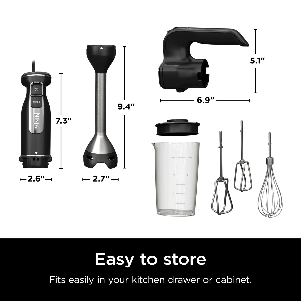 Ninja 750W Blender, Black