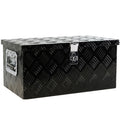 2026 New 20'' Metal Truck Tool Box, Aluminum Tool Box Storage Organizer for Truck Bed Trailer Pickup ATV, Lockable Tools Underbody Organizer W/Side Handle
