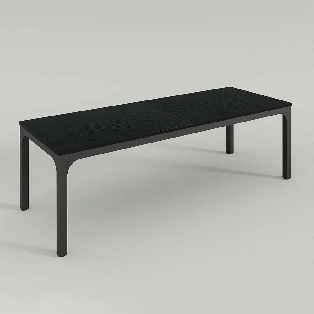 2026 NewKepooman Dining Table, Kitchen Table,Rectangular Dining Table, 78 inch Long Kitchen Table for 6-8 People, Black