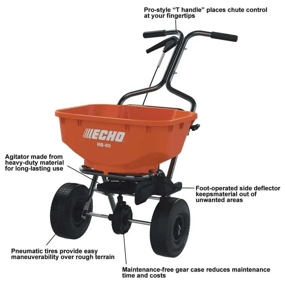 2026 NewEcho Original Equipment 60 lbs. Heavy-Duty Spreader - RB-60