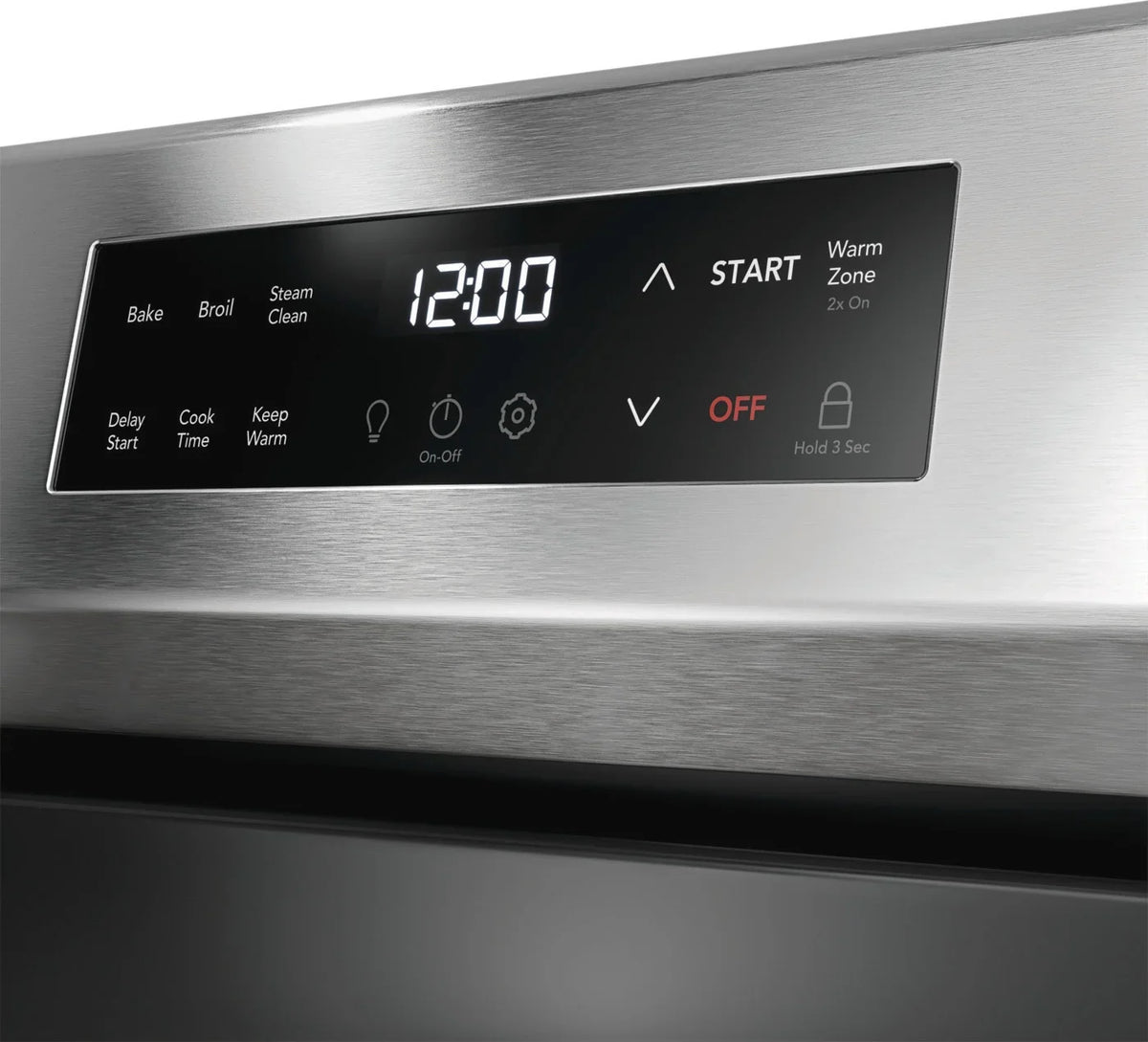 2026 NewFrigidaire FCRE3062AS 30" Electric Range with Steam Clean, Stainless Steel