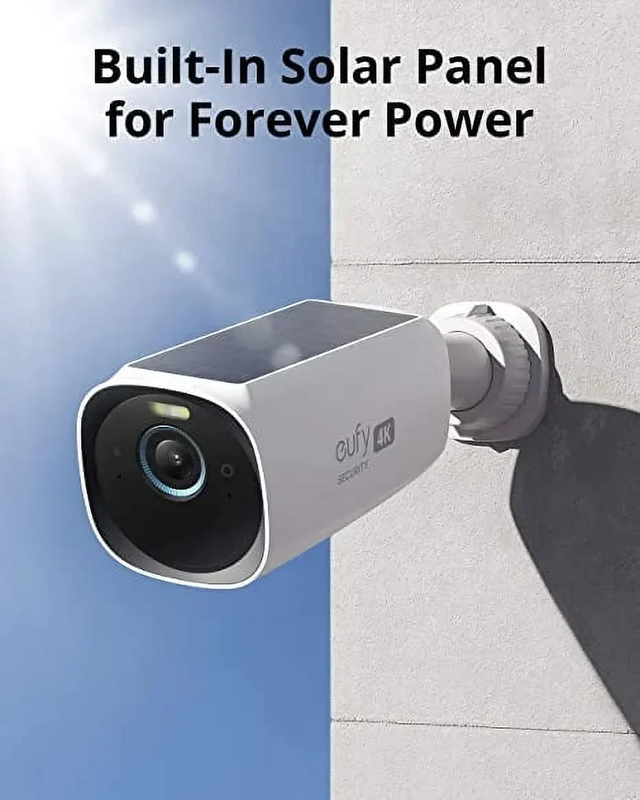 2026 NewEufy eufyCam 3 S330 Outdoor 4K Network Camera, Color, White