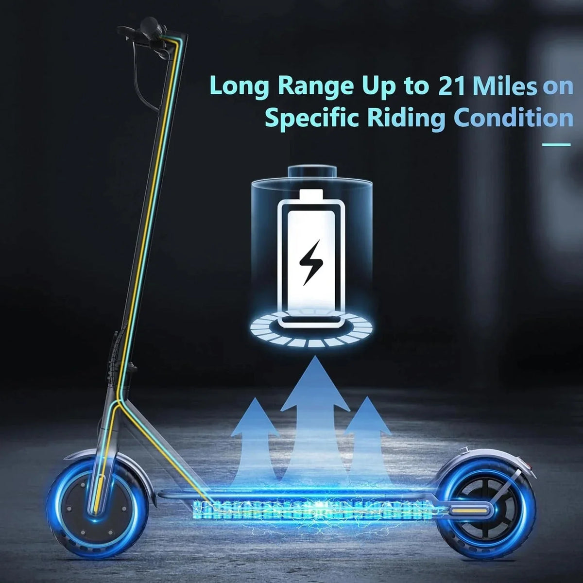 2026 NewElectric scooter, 350W/500W powerful motor, 8.5"/10" solid rubber tires, 19/22 mph, 28/21/12 mile range, dual brakes