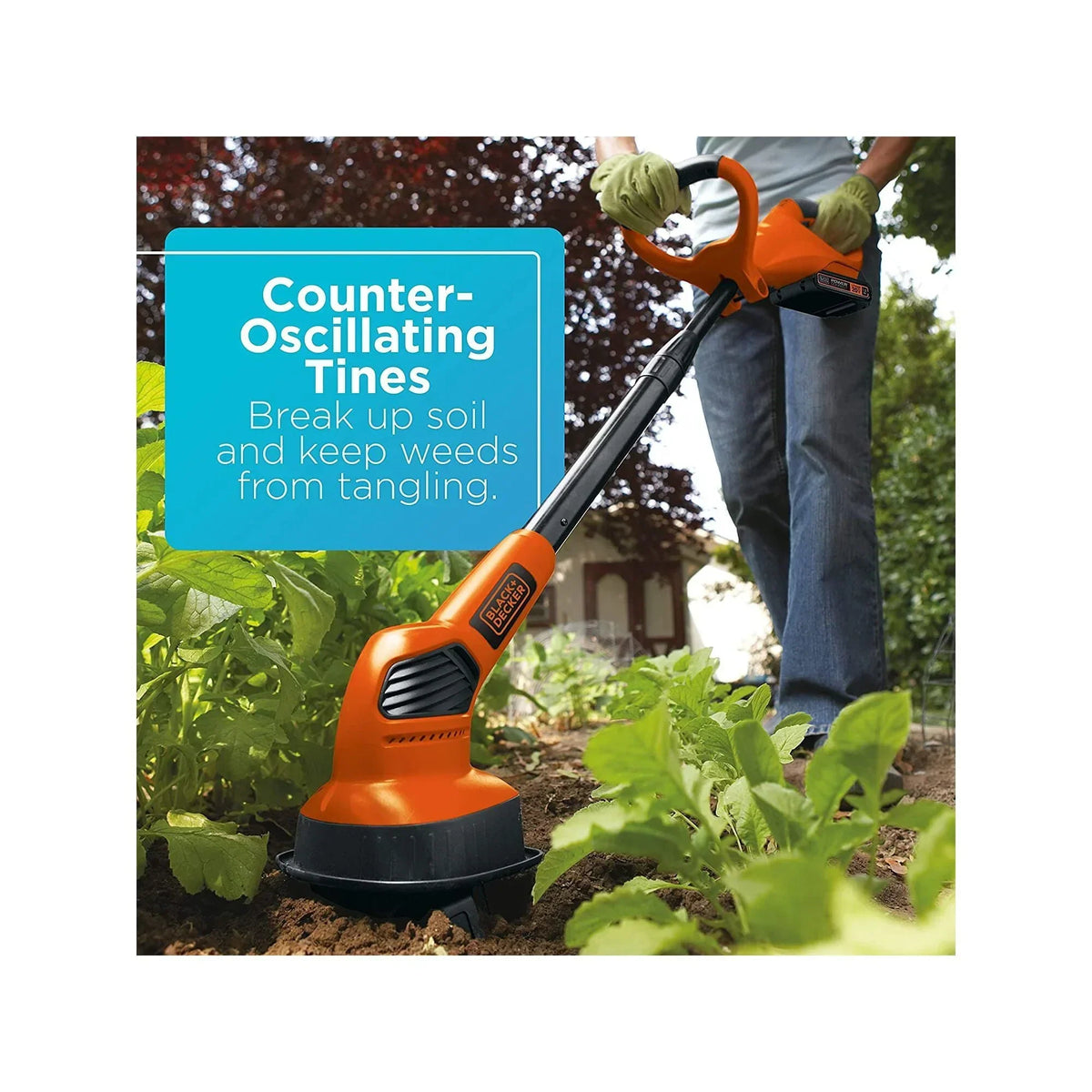 2026 NewBlack+Decker Lgc120 - 20V Max Lithium Garden Cultivator
