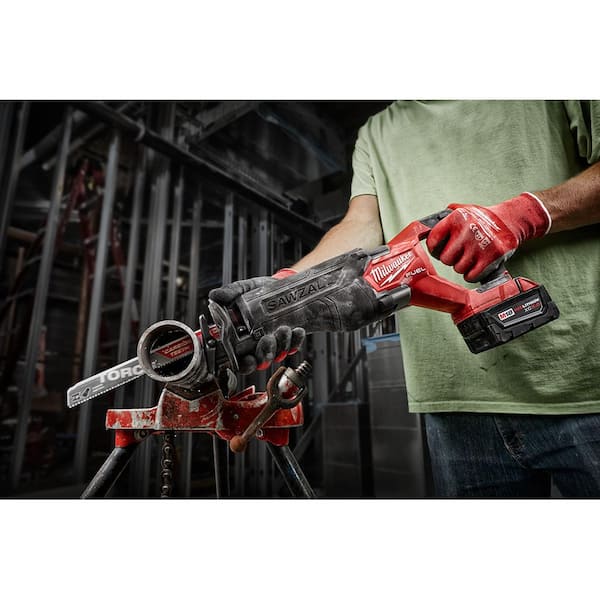2026 NewM18 FUEL GEN-2 18V Lithium-Ion Brushless Cordless SAWZALL Reciprocating Saw with Compact Bandsaw (Tool-Only)