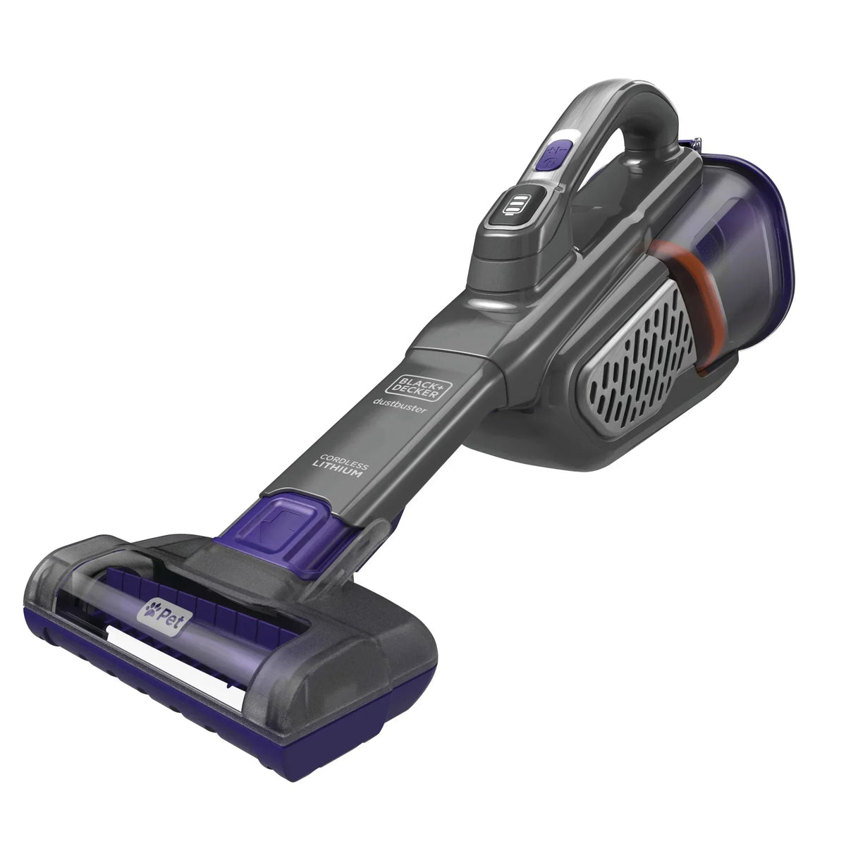 2026 NewBLACK+DECKER dustbuster furbuster AdvanceClean+ Cordless Pet Handheld Vacuum, HHVK515JP07