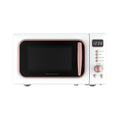 2026 NewFrigidaire 0.7 Cu. Ft. Retro Countertop Microwave Oven, Black and Gold