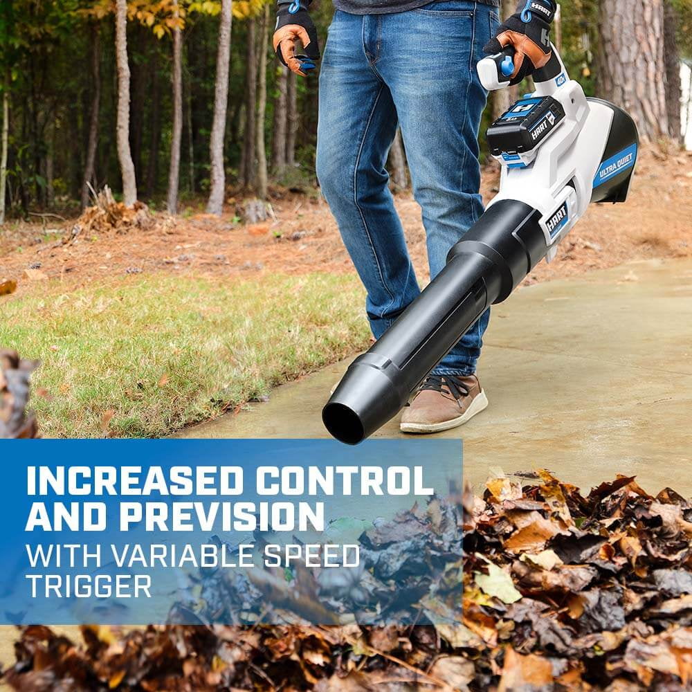 2026 New40-Volt Cordless SUPERCHARGE Brushless 650 CFM Blower (1) 5.0 Ah Lithium Ion Battery