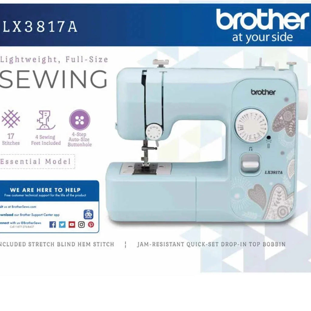 2026 NewBrother LX3817- Beginner Sewing Machine, 17 Stiches