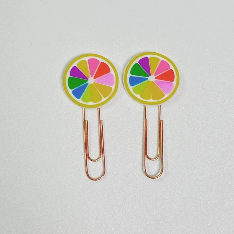 10pcs Cute Design Paperclip Bookmarks