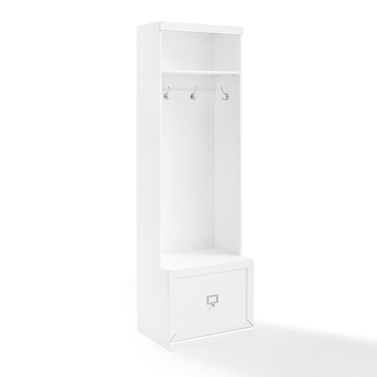2026 New Crosley Furniture Harper Hall Tree in White