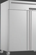 2026 New Coolake Commercial Refrigerator and Freezer Combo, 48" W Dual Temperature Zones, 36 Cu.ft 2 Door