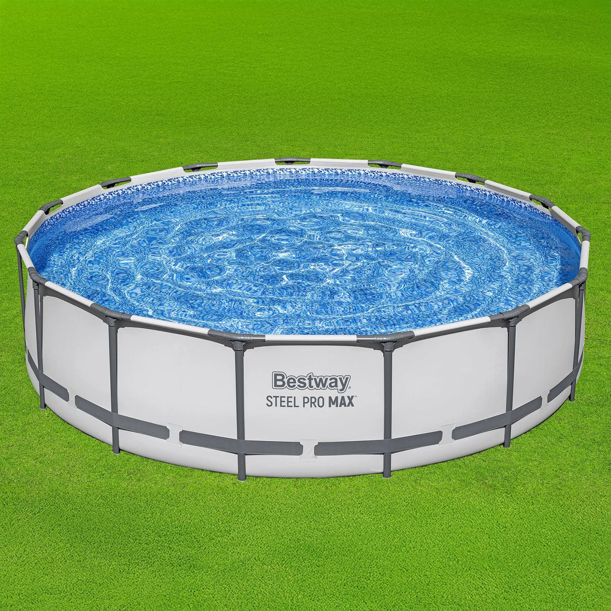 2026 NewBestway Steel Pro MAX 15' x 42" Round Above Ground Swimming Pool Set