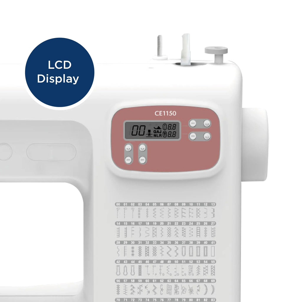 2026 NewBrother CE1150 110-Stitch Computerized Sewing Machine with Auto Needle Threader, LCD Display & Wide Range of Stitches