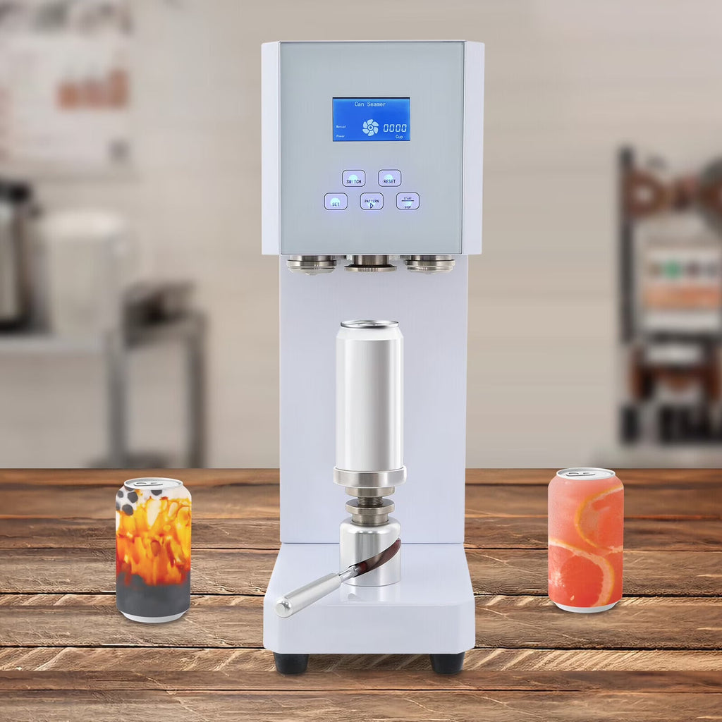 2026 New370W Automatic Can Sealing Machine Electric Cup Sealer Machine with Counter 110V