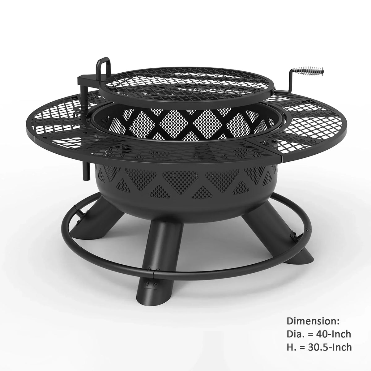2026 NewBig Horn 40in Ranch Fire Pit
