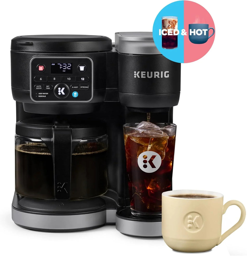 2026 NewKeurig K-Duo Gen 2 Hot & Iced Single Serve & Carafe Coffee Maker
