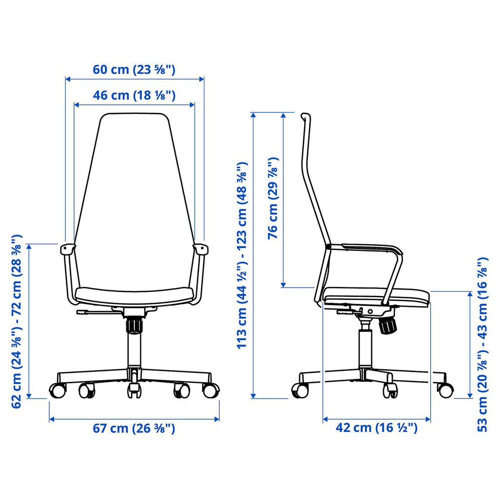 HUVUDSPELARE sillón para gaming, negro - IKEA