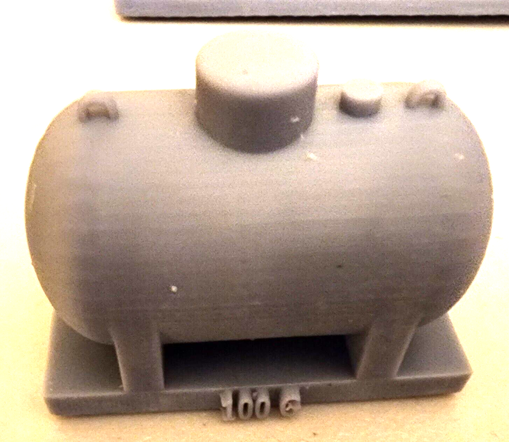 G Scale Model Propane Tank 100 Gallon